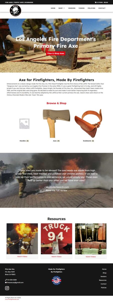 Fire Axe Inc preview
