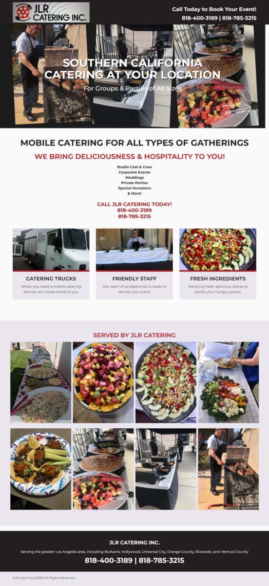 JLR Catering preview